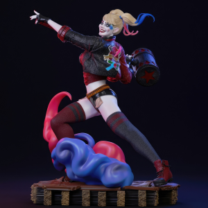 Harley Quinn 3D Model