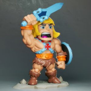 He-Man Chibi 3D Model