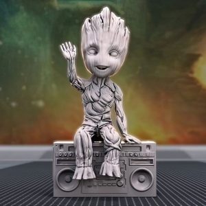 Hello! Groot + Stereo 3D