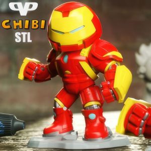 Hulkbuster Chibi 3D Model