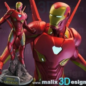 Iron Man Legend 3D Model