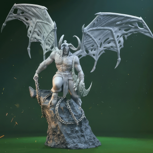 Illidan Stormrage 3D Model