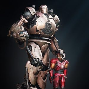 Iron Monger Sculpture 3D Model