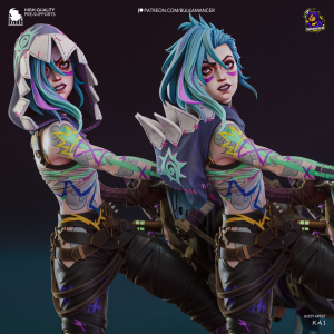 Jinx 3D Model