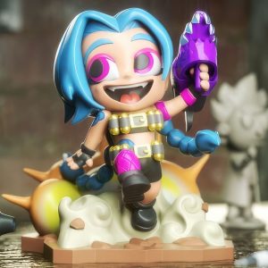 Jinx Chibi 3D Model