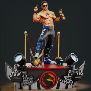Johnny Cage 3D Model