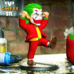 Joker Chibi 3D Model