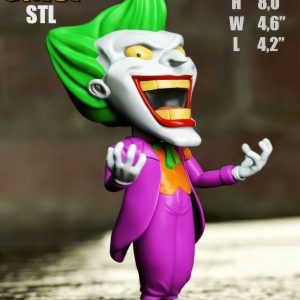 Joker Chibi 3D Model