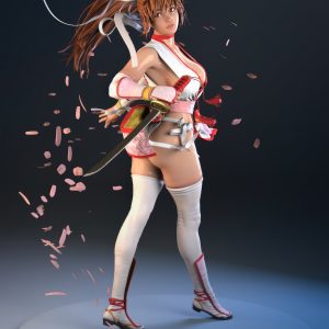 Kasumi 3D Model