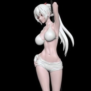 Kendo Princess 3D Model