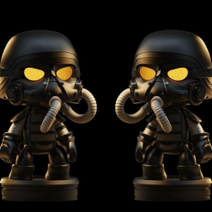 Killzone Chibi 3D Model