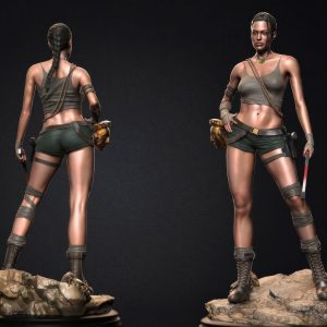 Lara Croft 3D Model
