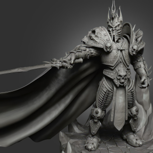 Lich King 3D Model