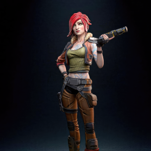 Lilith Borderlands 3D Model