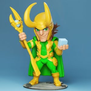 Loki Chibi 3D Model
