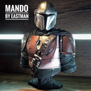 Mandalorian Bust 3D Model