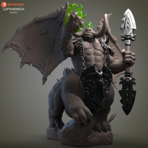 Mannoroth 3D Model