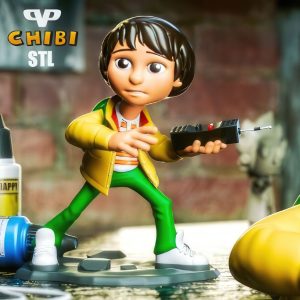 Mike Stranger Things 3D Model