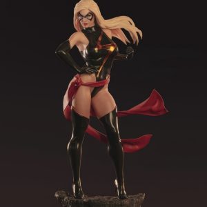 Ms. Marvel 3D Model