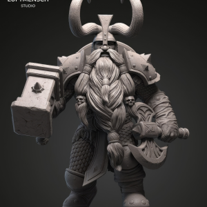 Muradin Bronzebeard 3D Model