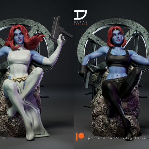 Mystique 3D Model