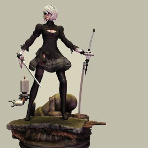 2b Nier Automata 3D Model