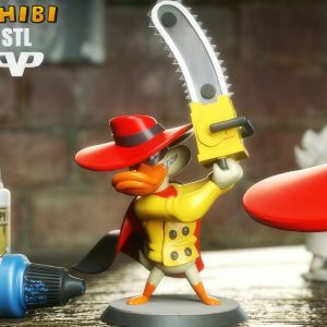 Negaduck Chibi 3D Model