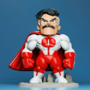 Omni-Man Chibi 3D Model