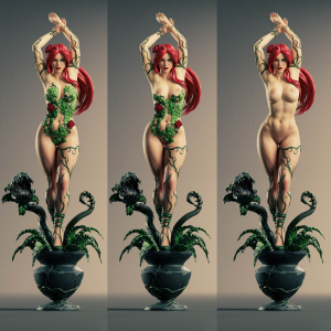 Poison Ivy 3D Model
