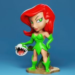 Poison Ivy Chibi 3D Model