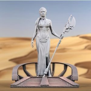 Princess Leia 3D Model