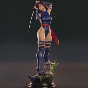 Psylocke 3D Model