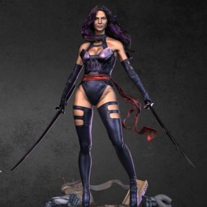 Psylocke 3D Model