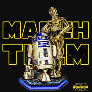 R2D2 and CP30 3D Model