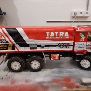 RC Tatra Dakar 6x6  1986 3D Model
