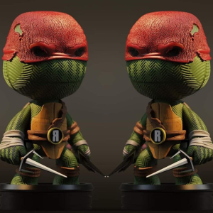 Rafael Chibi 3D Model