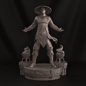 Raiden 3D Model