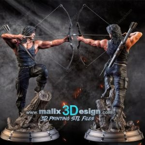 Rambo 3D Model