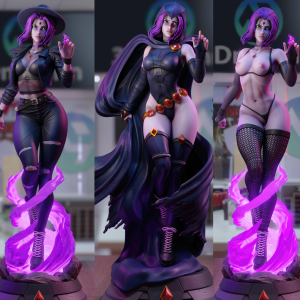 Raven 3D Model