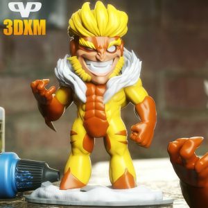 Sabretooth Chibi 3D Model