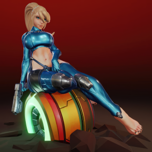 SamusAran 3D Model