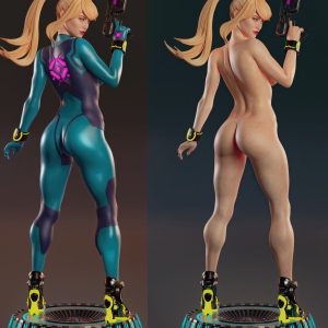 Samus Aran 3D Model