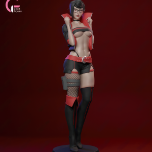 Sexy Sarada 3D Model