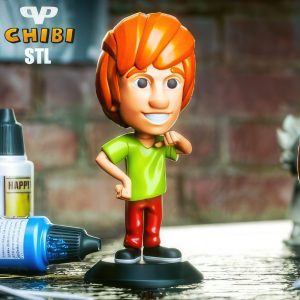 Shaggy Chibi 3D Model