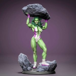 She Hulk 3D Model