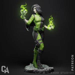 Shego 3D Model