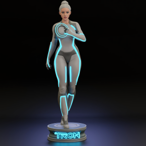 Siren Tron Legacy 3D Model
