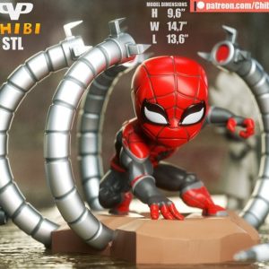 Spider-Man Chibi 3D Model