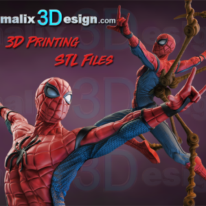 Spider Man Cadre 3D Model