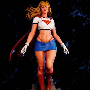 Supergirl 3D Model